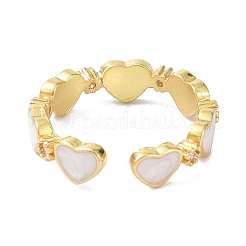 Позолоченные кольца-манжеты Heart Real 18k для девочек X-ZIRC-C021-05G