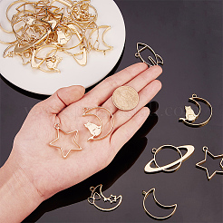 Стойки из пластика с открытыми задними подвесками&nbsp;PALLOY-OC0001-05G