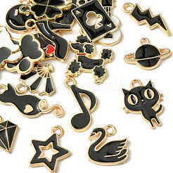 20шт 20 стиля подвески из сплава с эмалью&nbsp;ENAM-FS0001-73B