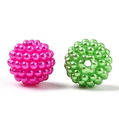 Пластиковые бусины abs&nbsp;KY-T041-02-12MM-B-1