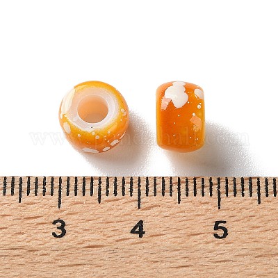 Европейские бусины из АБС-пластика&nbsp;KY-G033-01A-02-1