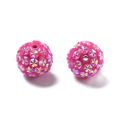 Акриловые стразы шарики бусины OACR-A035-01L-1