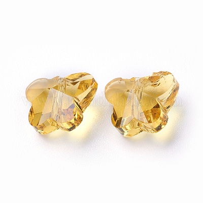 Прозрачные стеклянные бусины&nbsp;GLAA-P037-02A-19-1