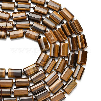 Природных тигровый глаз бисер нитей&nbsp;G-B178-N02-02-1