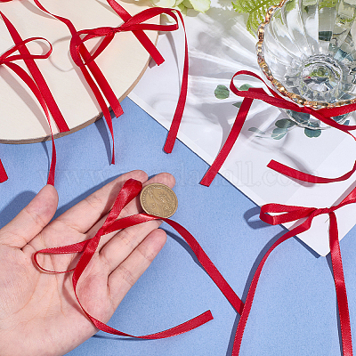 50 шт. полиэстеровый бант для украшения вечеринки&nbsp;DIY-GF0011-78C-1