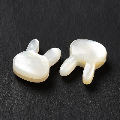 Натуральные белые бусины из ракушек SHEL-G014-12-1