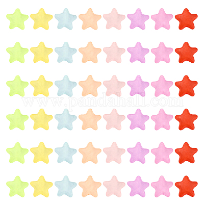 Прорезиненные матовые акриловые бусины&nbsp;FACR-CJ0001-16-1