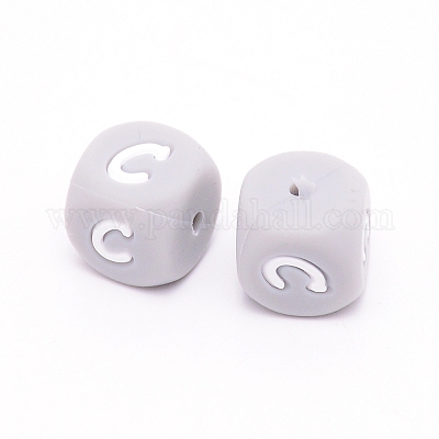 Силиконовые бусины&nbsp;LS-SIL-WH0002-25C-C-1