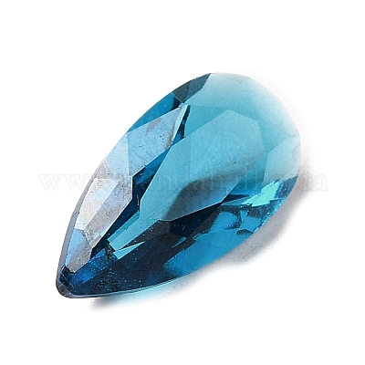 Заостренные заднее стекло горный хрусталь кабошоны&nbsp;GLAA-B012-32E-1