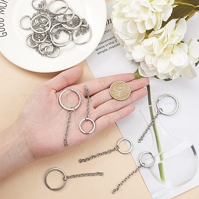 Разъемные застежки для ключей из нержавеющей стали 304 STAS-UN0006-33P-1