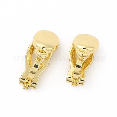 Серьги-клипсы из сплава&nbsp;PALLOY-M208-03G-1