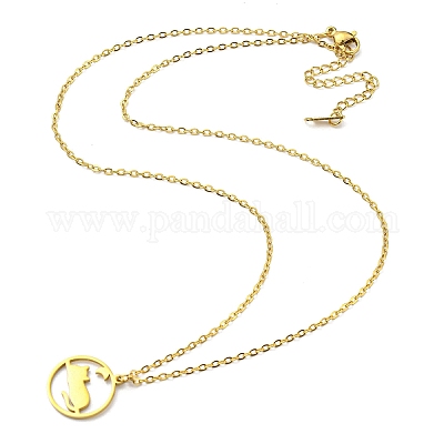 Подвески из нержавеющей стали 304 NJEW-Z025-01G-1