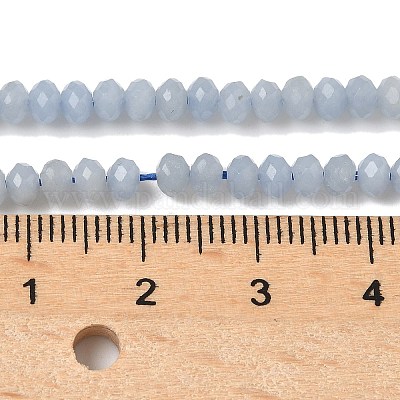 Натуральные ангельские бусины&nbsp;G-R013-B02-4x3mm-1