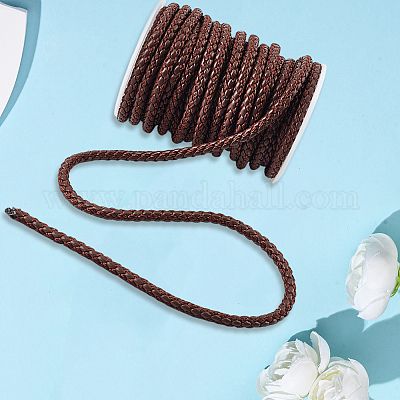 10 м круглый плетеный шнур из искусственной кожи&nbsp;LC-GF0001-13D-1