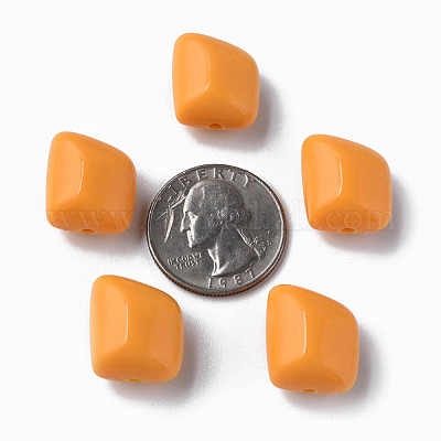 Непрозрачные акриловые бусины&nbsp;MACR-S373-15A-A07-1