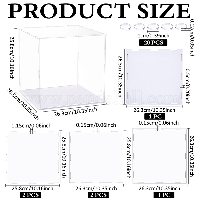 Прозрачные акриловые витрины&nbsp;ODIS-WH0329-94D-1