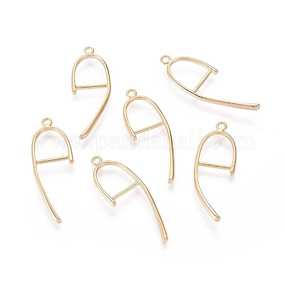 Латунные подвески&nbsp;LS-KK-G366-03G-1