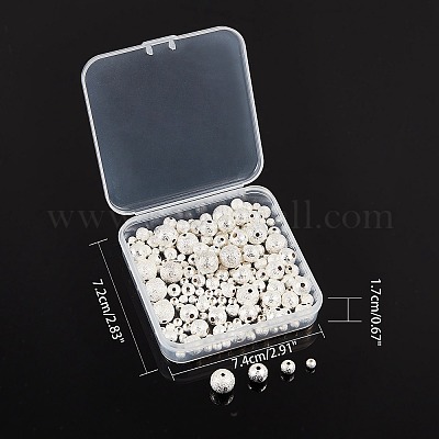 Латунные текстурированные бусины&nbsp;KK-AR0001-09-1