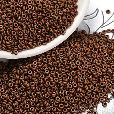 Полукруглые бусины toho 8/0&nbsp;SEED-DR08-0618-1