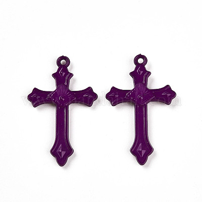 Непрозрачные акриловые подвески&nbsp;SACR-WH0017-01C-1