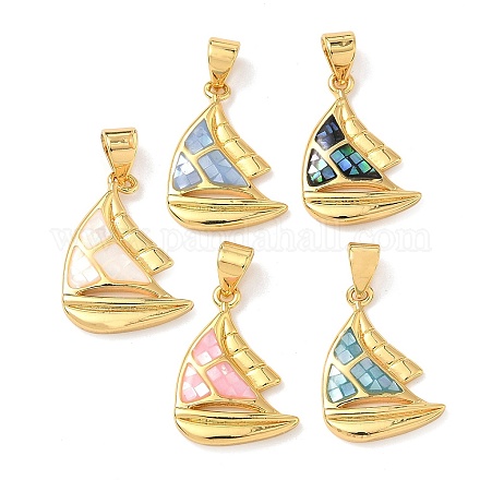 Латунь эмаль подвески&nbsp;KK-H534-04G-1