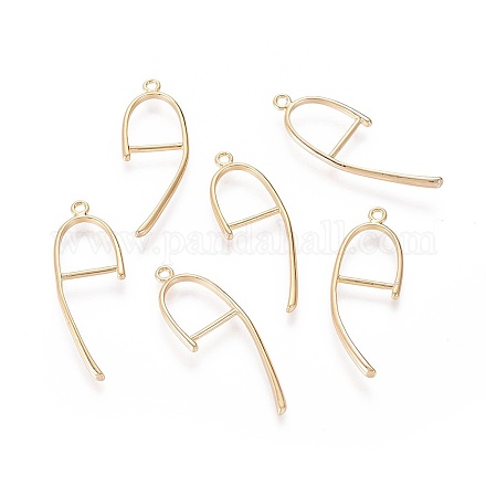 Латунные подвески&nbsp;LS-KK-G366-03G-1