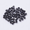 Imitation Austrian Crystal Beads, Grade AAA, K9 Glass, Faceted, Bicone, Black, 3x3mm, Hole: 0.7~0.9mm
