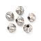 304 Stainless Steel Beads, Bicone, Stainless Steel Color, 5.8x5.8mm, Hole: 1.2mm