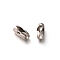 304 Stainless Steel Ball Chain Connectors, Stainless Steel Color, 6x2.5mmm, Fit for 1.5mm ball chain