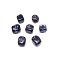 Natural Sodalite Beads, No Hole, Tumbled Stone, Vase Filler Gems, Nuggets, 21~36x14~25x11~30mm