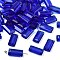 K9 Glass, Imitation Austrian Crystal Beads, Grade AAA, Faceted, Rectangle, Blue, 6x12x5mm, Hole: 0.7~0.9mm