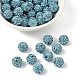Pave disco бусины&nbsp;RB-Q195-10mm-202-1