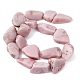 Натуральный розовый опал бусы пряди&nbsp;G-D098-C04-3