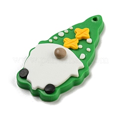 Подвески из полимерной глины ко Дню Святого Патрика ручной работы&nbsp;CLAY-E008-02C