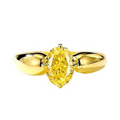 Женские перстни из латуни с фианитами&nbsp;FS-WG7ACD5-01