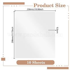 10 лист двухстороннего скотча для ПЭТ&nbsp;AJEW-GA0008-91A