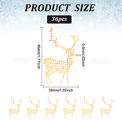 Блеск исправления горный хрусталь (термоклей на спине)&nbsp;LS-DIY-WH0188-90C