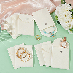 Прямоугольные бархатные пакеты для ювелирных изделий&nbsp;LS-ABAG-WH0035-055B-03