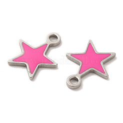 Подвески из нержавеющей стали 304 с эмалью&nbsp;STAS-M308-13P-02