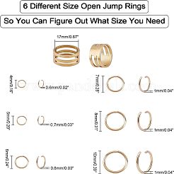 Открытые соединительные кольца из нержавеющей стали 304&nbsp;STAS-UN0017-23
