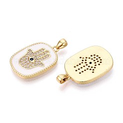 Латунные микро проложить кубического циркония подвески&nbsp;KK-N277-06G