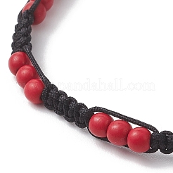 Браслеты из синтетической бирюзы для женщин и мужчин&nbsp;BJEW-JB13060