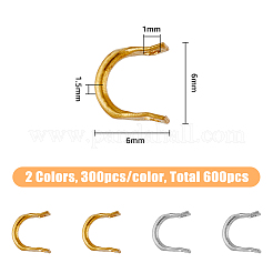 600шт 2 цвета железные рыболовные снасти&nbsp;FIND-FH0005-83