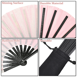 1 шт. бамбук с блестками из ткани Оксфорд&nbsp;AJEW-SP0003-77A