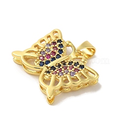 Латунные подвески из микро-паве&nbsp;KK-Z042-07G