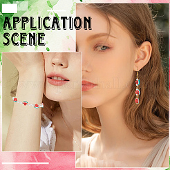 300 шт. нити из полимерной глины ручной работы&nbsp;CLAY-SC0002-38