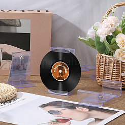 Прямоугольная пластиковая рамка для отображения торговых карточек&nbsp;FIND-WH0431-58