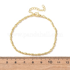 Браслеты из латунной цепочки для женщин&nbsp;BJEW-C140-01G