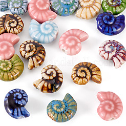 20шт фарфоровые бусины ручной работы&nbsp;PORC-TA0001-27