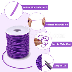1 рулон полой трубы ПВХ трубчатый синтетический резиновый шнур&nbsp;RCOR-CP0001-01B